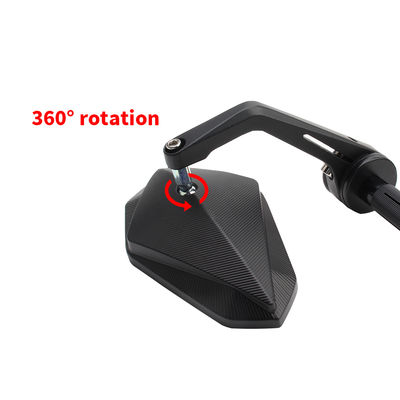 Diamond Shaped Handle Mirror Suitable for 22mm Handle Width Motorcycle Rearview Mirror Motorcycle Universal Accessories