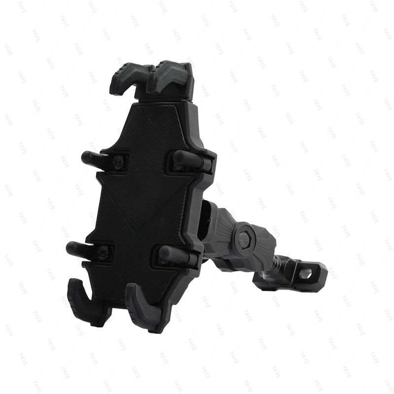 Universal Motorcycle Phone Holder Shockproof 360 Rotating Waterproof  ABS Navigation Bracket Bike Phone Holder Accessory
