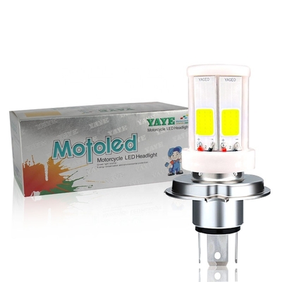 2400lm 50000 Stunden H4 HS1 BA20D H6 P15D H6M 4 COB Keramischer LED-Kopf