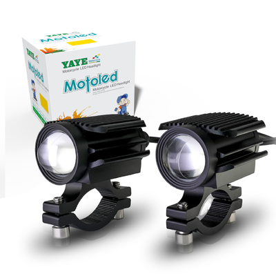 3570CSP YYFJD-JRY YAYE Motorrad LED Mini Spot Light 16W 1600LM AC DC 8V 80V Gelb Weiß