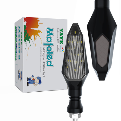 DC12V Spannung Wasserdichtes Motorrad LED-Wende-Signal Licht 2PCS innerhalb von 120mm*30mm